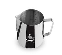 Pot à lait OneChois pichet à lait en acier inoxydable parfait pour mousseur à lait Mousse de lait Cappuccino Pot à mousse Cafe Art (900 ml) 32 oz