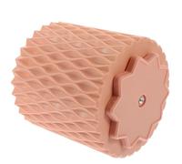 Pot à Pinceaux de Maquillage Rotatif Grosse Capacité Rose PP | Compartiments Intégrés, Rangement pour Crayons et Brosses, Usage Bibliothèque ou École, Format Portable