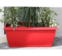Pot à plantes Riviera Red Plastic Rectangulaire 80 x 40 cm 80 x 40 x 32 cm