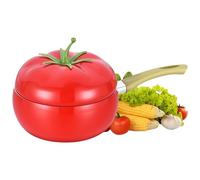 Pot à soupe avec couvercle anti-adhésif en forme de fruit pratique et | Marmite à fond épais pour pâtes, soupes, spaghettis, mise en conserve, bouillir, mijoter