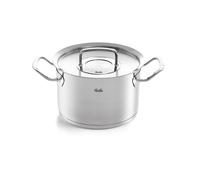 Fissler Casserole Original‑Profi 16 cm, 2,1 l – Acier inoxydable 18/10, Couvercle métallique