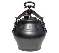 Pot afghan, chaudron Kazan Misgaran Messi MAX, 10 L, noir, haut de gamme