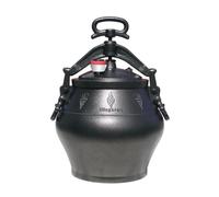 Pot afghan, Kazan, chaudron Misgaran Messi MAX, 8 L, bicolore, haut de gamme
