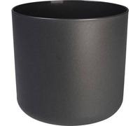 Pot Anthracite mat - Ø18cm x H 18cm - Pot de fleurs aspect béton mat - Convient