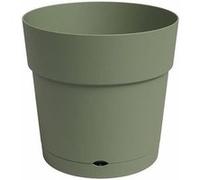 ARTEVASI Pot de fleur CAPRI - Large - Réserve d'eau - Vert Cendre - L49,5 x P49,5 x H47,2 cm