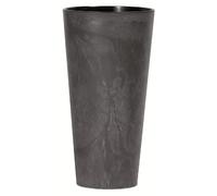 Prosperplast Pot de fleurs Tubus Slim Effect plastique, réservoir, insert 15L, anthracite