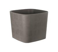 Pot carré Swing Carré 16 L 30 x 30 x 25 cm gris graphite