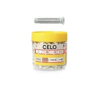 Celo Taco FX Ø 8 x 40 mm, Cheville Nylon Gris, Boîte de 125 pièces
