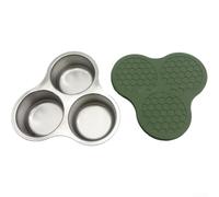 Pot Condiment 510ml Design Minimaliste Pot Condiment 510ml Design(Green) | Design compact léger, pour idéal bureau, garde aliments frais, BPA, robuste