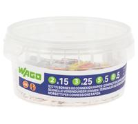 WAGO - Pot de 50 bornes de connexion automatique S2273 2,3,5 et 8 entrées