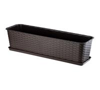 Pot de balcon KADAX avec support, jardinière, jardinière de balcon, 60 cm, ma...