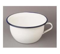 IBILI 903522 Pot de Chambre en acier émaillé vitrifié 22 cm Blanche