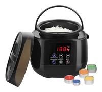 Pot de cire de bougie lectrique antiadhsif kit de fabrication de bougies DIY cire de soja et cire dabeille
