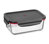 Pot de conservation Silit Storio 21 x 14 cm, récipient en verre avec couvercle, couvercle hermétique pour arômes, récipient de conservation des aliments pour préparer, conserver et servir