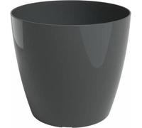 Pot de fleur ARTEVASI San Remo, 36 x 36 x 33,5 cm, Anthracite, Pot de jardin en plastique