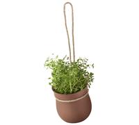 Pot de fleur auto arrosant GROW-IT 13 cm, terre cuite, silicone, RIG-TIG