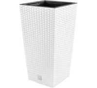 Pot de fleur avec insert Prosperplast Rato Square DRTS170-S449 - blanc G