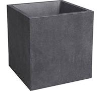 Pot de fleur carré ARTEVASI Sydney, 30 cm, 21 L, Anthracite, 29.5x29.5x29.5 cm