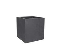 EDA Jardinière BASALT double paroi 395 mm anthracite