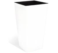 Prosperplast Urbi grand pot de 49 litres, plastique, 32,5 x 32,5 x 61 cm blanc
