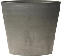 Pot de Fleur Gris 70L Ø50cm H47cm - Jardinière Extérieure Balcon Terrasse Jardin ARTPLAST