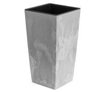 Pot De Fleur - Noname - Haut Cache Pot - Gris - 11,4 L - Aspect Béton Avec Insert 5 L Multicolore