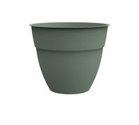 Pot De Fleur Rond Osaka Ø 40 X H.34,3 Cm Vert Laurier - Eda Gris