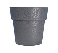 Pot de fleur rond Terea Gris Ø58 cm finition lisse