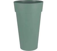 Pot De Fleur Rond Toscane Ø 48 X H.80 Cm - Vert Laurier Gris