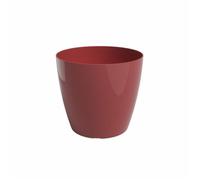 Pot de fleur SAN REMO - Plastique - Ropuge foncé - Rond - L42 x P42 x H39,5 cm - ARTEVASI