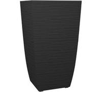 Pot de fleur Stone Diva carré avec bac amovible 43,5 x 78,2 cm - Eda G