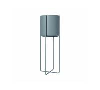 blomus Pot sur pied Kena M h80.5 cm Ø29 cm Steel gray (gris foncé)