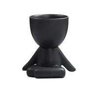 Pot de Fleur, Vase en Résine Humanoïde Fleur, Décoration De Jardin Vase, Vintage Visage Sculpture Cache-Pot, Pot de Fleurs créatif, Bureau Décor À La Maison, Cadeau Fleurs Créatif Vase (B)