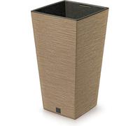 Pot de fleurs 39,5cm FURU SQUARE ECO WOOD DFSH400W-4665W naturo plastic PROSPERPLAST