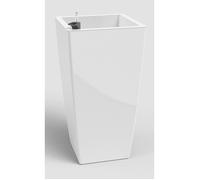 Pot de fleurs - ARTEVASI - Pisa SWS 60 BR - Intérieur/extérieur - Plastique - Ø33 x H61 cm - 45 L - Blanc