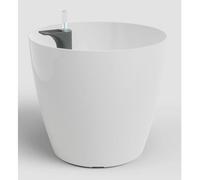 Pot de Fleurs Artevasi San Remo, Ø36 x H33,5 cm, 25 L, Plastique, Blanc, Intérieur/Extérieur