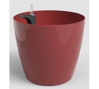 Pot de fleurs ARTEVASI San Remo, 42,3 L, Ø42,7 x H39,5 cm, Plastique, Rouge foncé, Intérieur/Extérieur