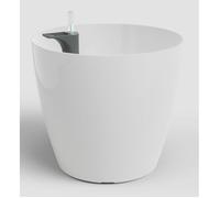 Pot de fleurs - ARTEVASI - San Remo SWS 36 BR - Intérieur/extérieur - Plastique - Ø36 x H33,5 cm - 25 L - Blanc