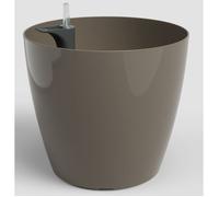 Pot de fleurs - ARTEVASI - San Remo SWS 42 BR - Intérieur/extérieur - Plastique - Ø42,7 x H39,5 cm - 42,3 L - Taupe