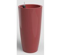 Pot de fleurs ARTEVASI Santorini, Ø33 x H65 cm, 43 L, Rouge foncé, Plastique, Intérieur/extérieur