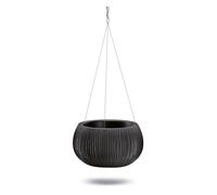 Pot de fleurs aspect béton avec insert jardinière pot de plantation noir pot ...