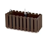 Pot De Fleurs Avec Crochet Suspension Balcon 38cm Marron Boardee Fencycase Multicolore
