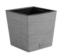 Pot de fleurs avec reserve d´eau 14 L gris galet - FURU