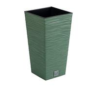 Pot de fleurs avec reserve d´eau 20x20x38cm Vert - FURU