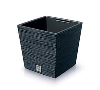 Pot de fleurs avec reserve d´eau 7,5 L anthracite - FURU