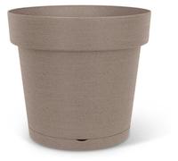 Pot de Fleurs avec Réserve, GARDEN ID Glamour, Ø 50 cm, 47 L, H 43 cm, Taupe