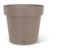 GARDEN ID Pot de fleurs avec réserve Glamour rond 50 cm 47 L 43 cm taupe