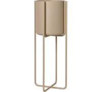 Pot de fleurs Blomus KENA, avec support, en acier revêtu par poudre, design "nomad", référence 66016