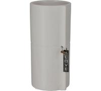 Pot de fleurs - Cache-pot en céramique - 11 cm - Taille S - Gris clair