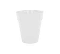 Pot de fleurs Capri haut - 56 cm - Blanc